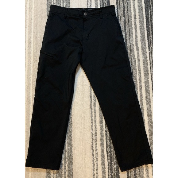 Gerry Weber Other - Gerry Fleece Lined Pants Mens 32x30(actual27) Black Nylon Stretch Hiking Outdoor